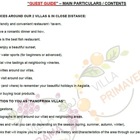 Villa Panorama Sea View Selianítika