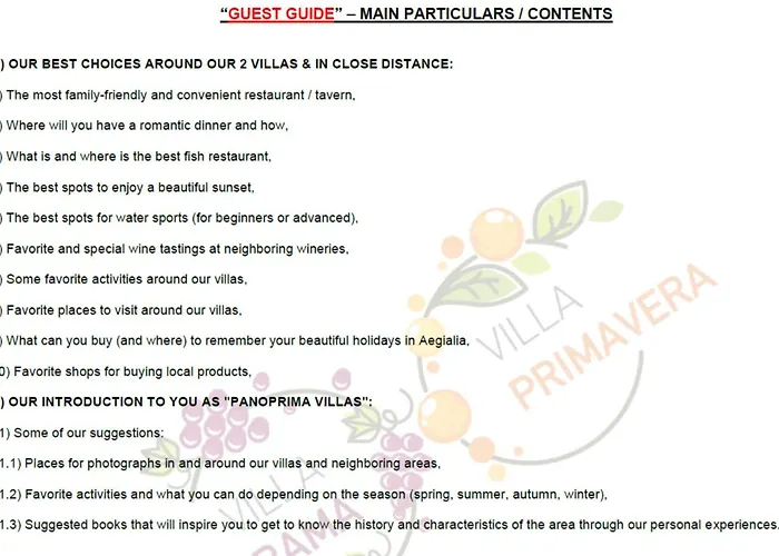 Villa Panorama Sea View Selianítika